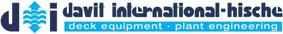 Логотип Шлюпбалки и судовые краны Davit International